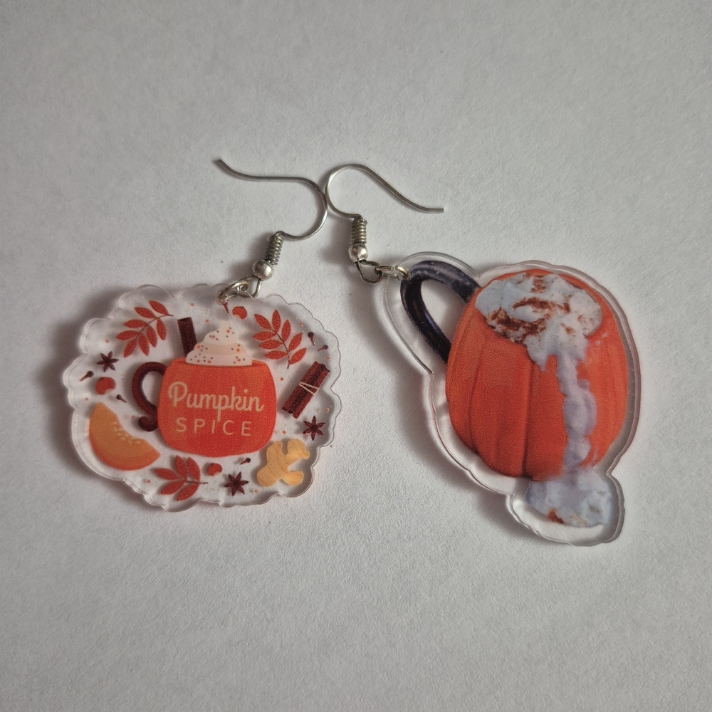 Pumpkin Spice Earrings
